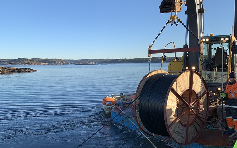 Sjøkabler / sjøledning, sjøtjenester